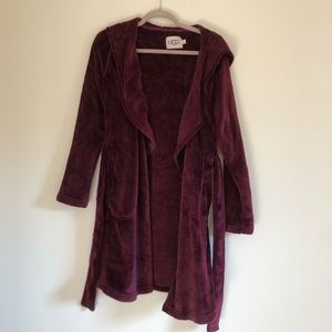 Fuzzy UGG robe